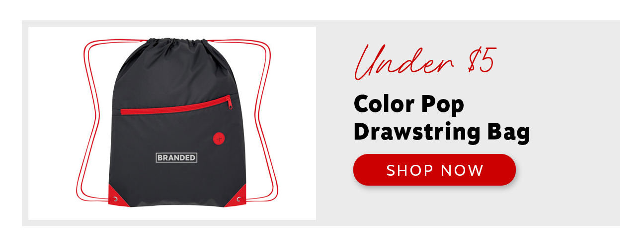 Color Pop Drawstring Bag